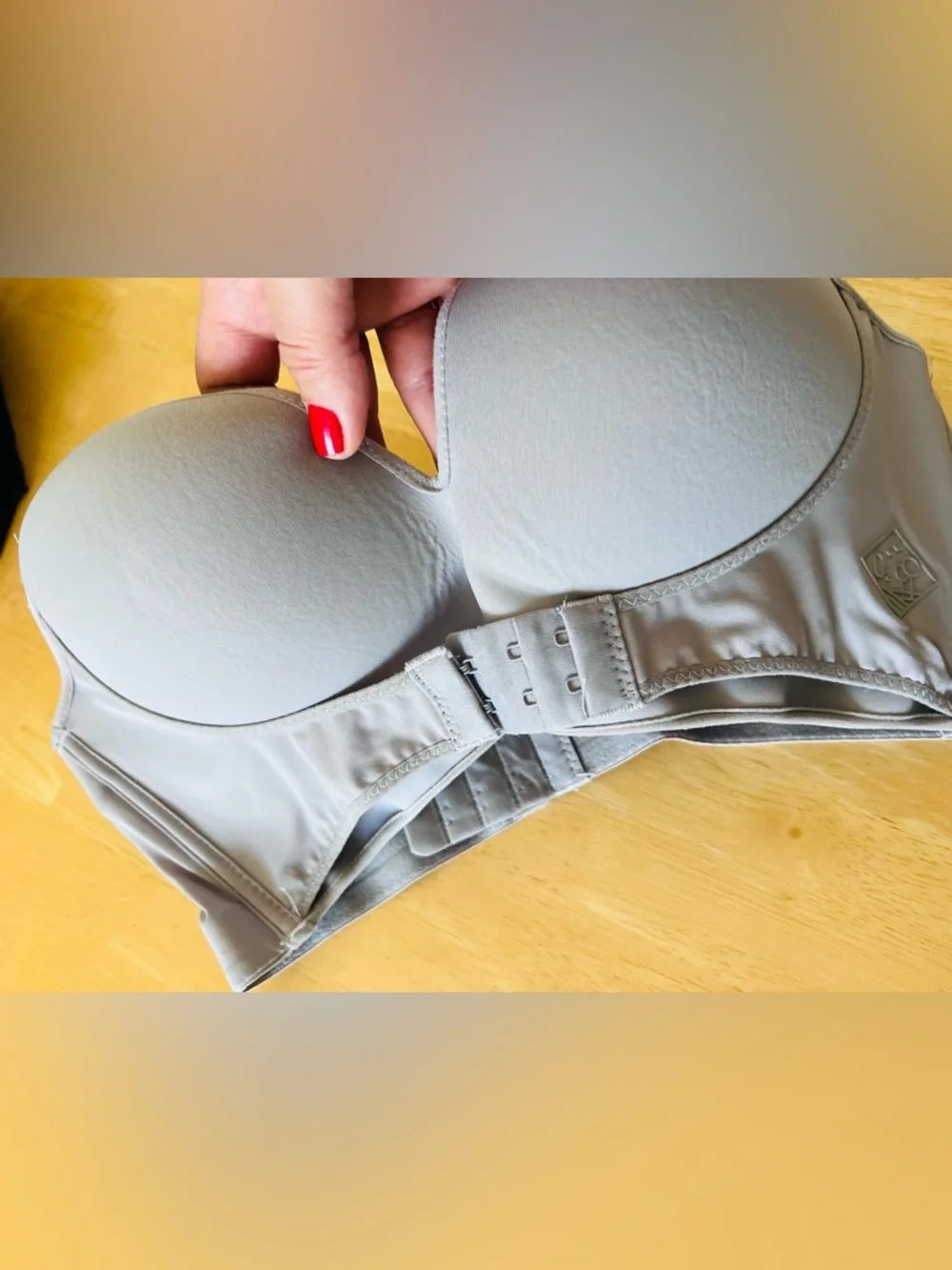 Strapless Smooth Everyday Bra - Gray